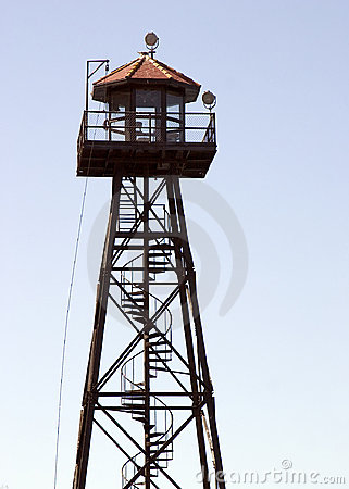 Prison Guard Tower Royalty Free Stock Image   Image  3090226