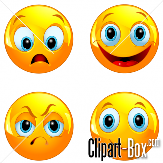 Related Smiling Faces Cliparts