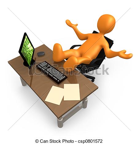 Rest And Relaxation Clipart Office Relaxation Clip Art