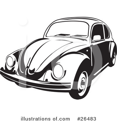 Volkswagen Clipart  26483 By David Rey   Royalty Free  Rf  Stock    
