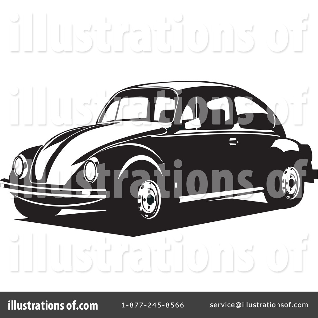 Volkswagen Clipart  26486   Illustration By David Rey