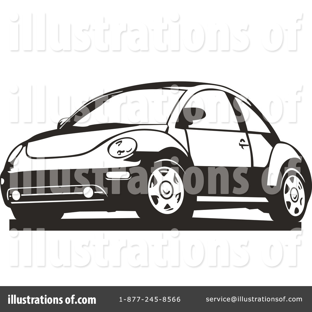 Volkswagen Clipart  31010 By David Rey   Royalty Free  Rf  Stock