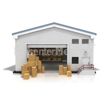 Warehouse Boxes Stacked   Business And Finance   Great Clipart For