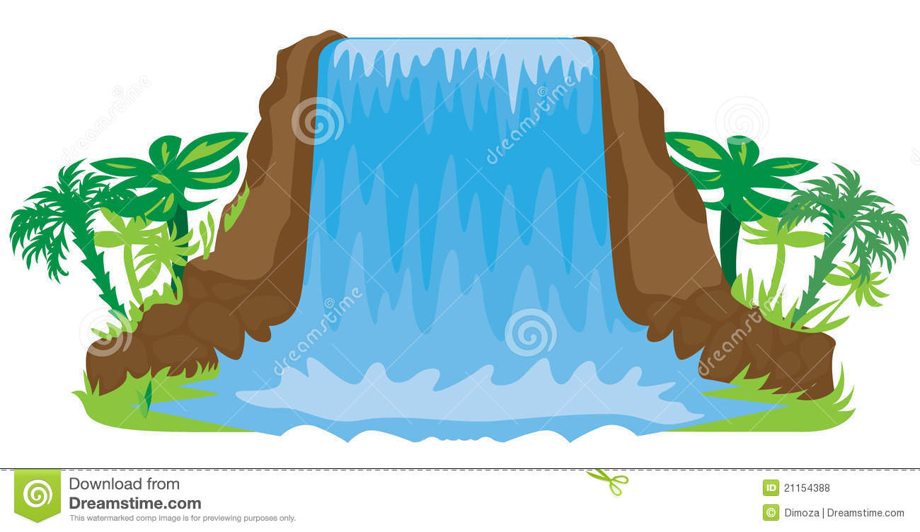 Waterfall Clipart Waterfall Illustration 21154388 Jpg