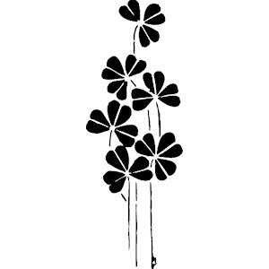 Flowers Silhouettes May 26th 2008 In Floral Flower Vector By
