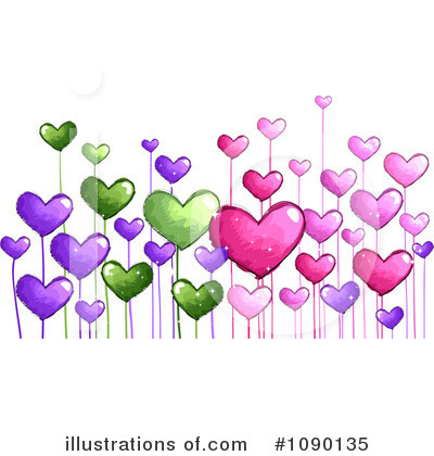 Hearts Clipart  1090135 By Bnp Design Studio   Royalty Free  Rf  Stock    