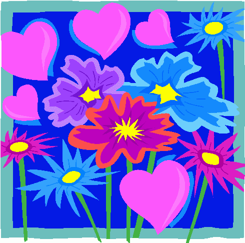 Hearts   Flowers Clipart   Hearts   Flowers Clip Art