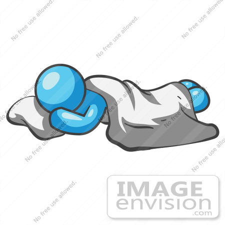 Pillow And Blanket Clipart 35909 Clip Art Graphic Of A
