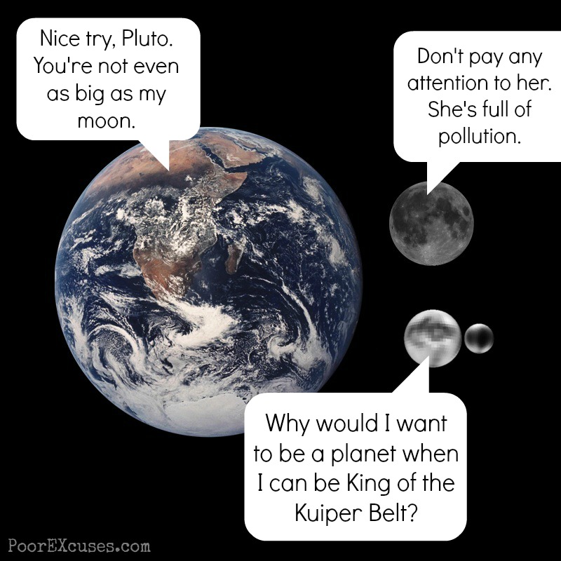 Pluto Dwarf Planet Funny