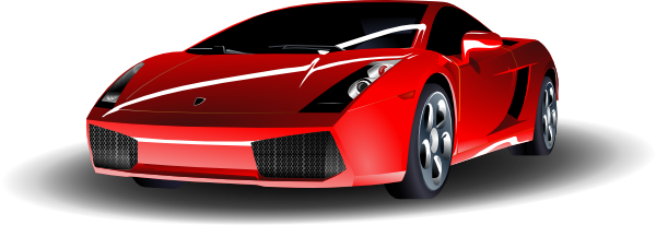 Red Lamborghini Clip Art At Clker Com   Vector Clip Art Online