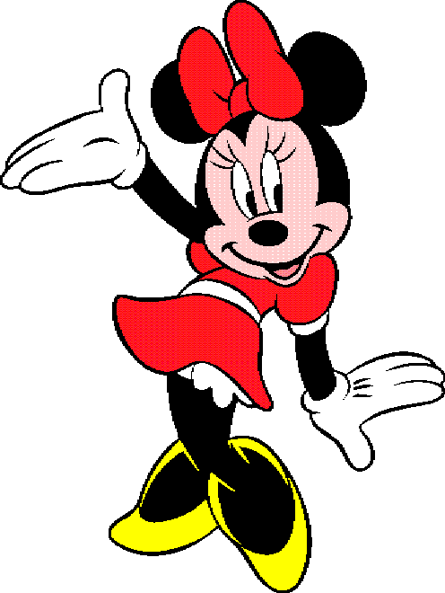 Red Minnie Mouse Clip Art   Clipart Panda   Free Clipart Images