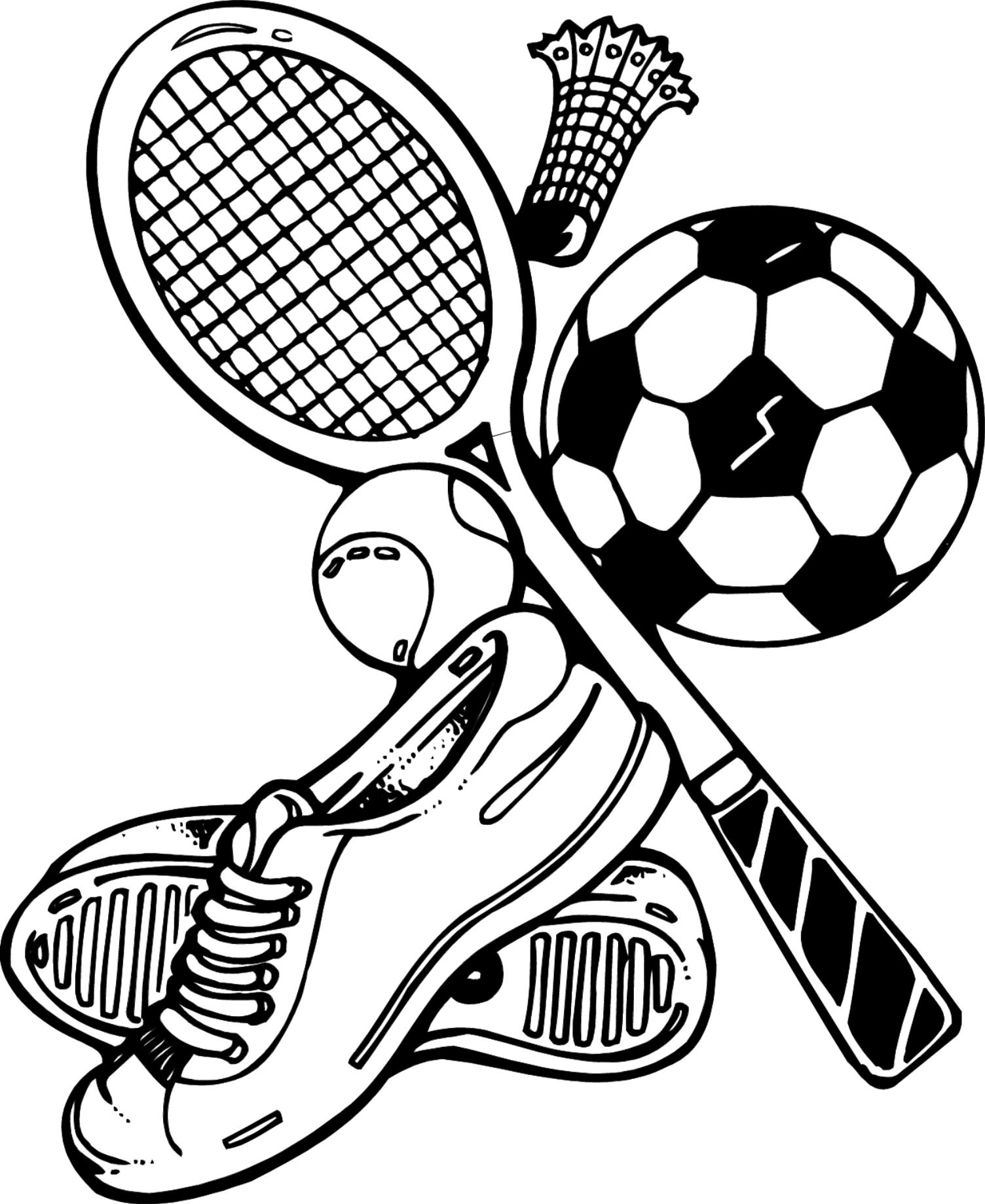 Sports Coloring Pages   Coloring Ville