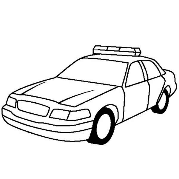     Station Coloring Page Police Car For Highway Patrol Coloring Page Jpg