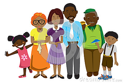 African American Family Royalty Free Stock Images   Image  29826729