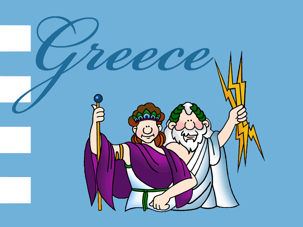 Ancient Greece Set  4   Free Templates In Powerpoint Format For Kids
