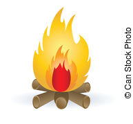 Campfire Vector Clipart And Illustrations