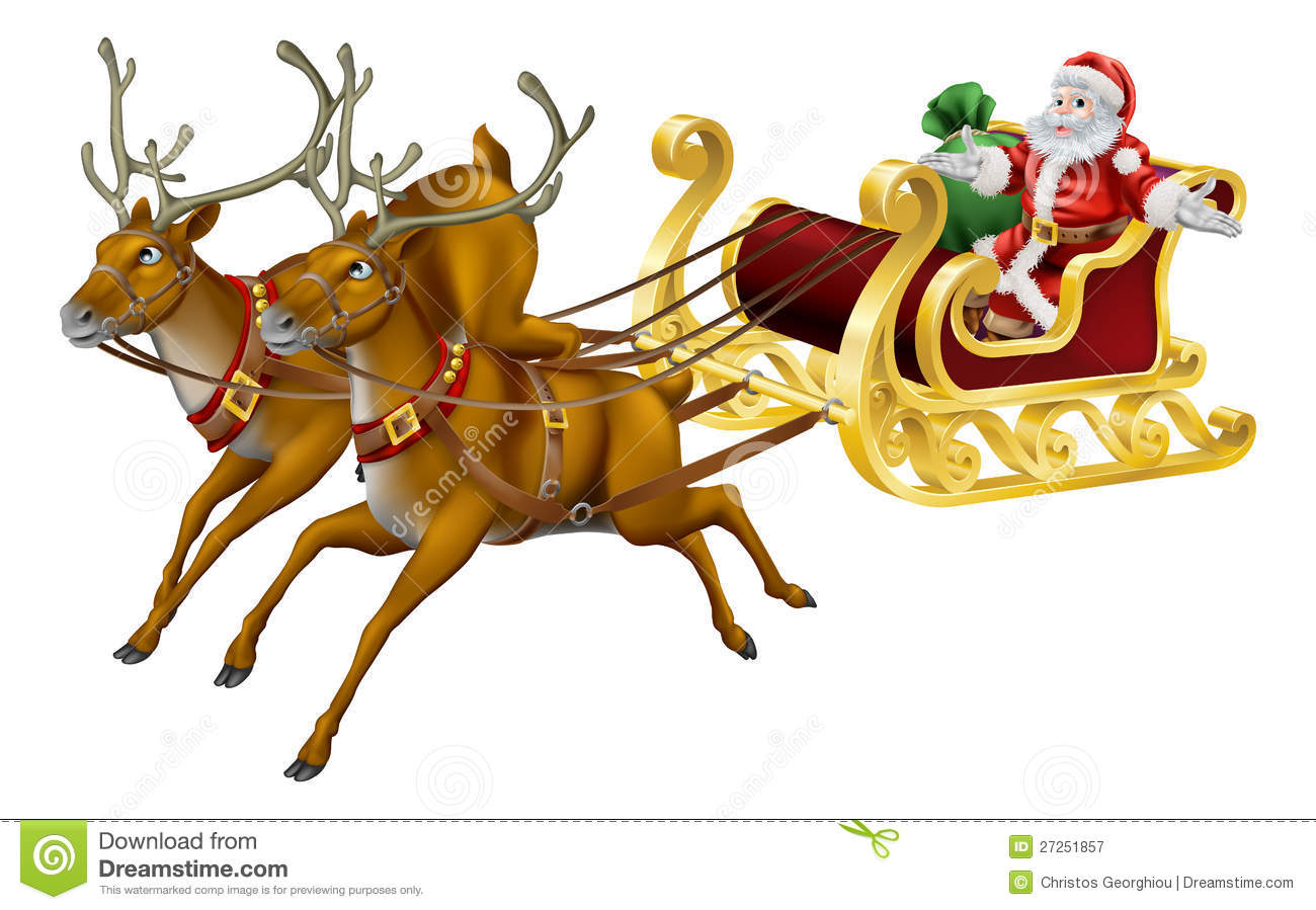 Christmas Sled Royalty Free Stock Photography   Image  27251857