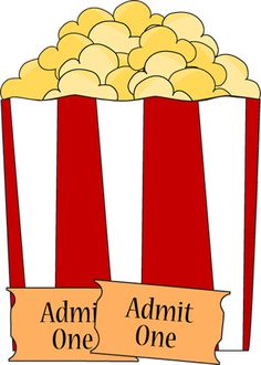Clip Art Movies On Pinterest   Popcorn Clip Art And Movies