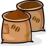 Coffee Grounds Clipart Bags Of Coffee Beans Clip Art