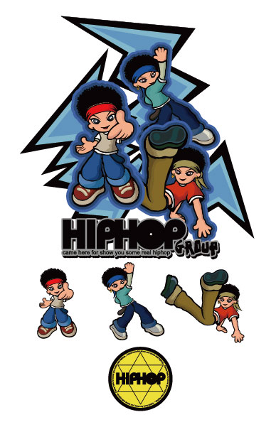 Hip Hop Cartoon Characters Free Vector Clipart Me