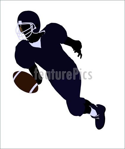Illustration Of Male Football Player  Clip Art To Download At