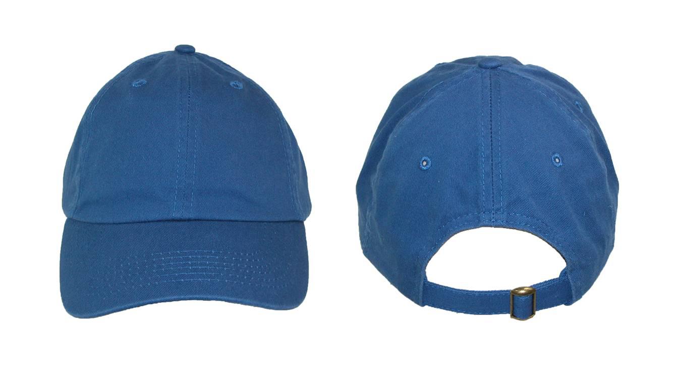 Mens Cotton Solid Color Lightweight Baseball Hat By Ctm   Beltoutlet