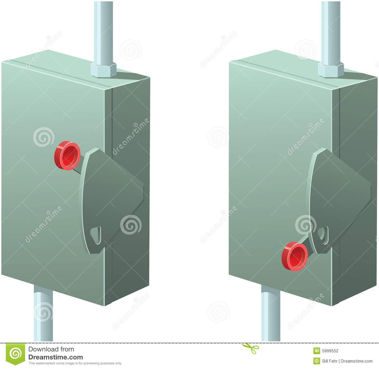 More Similar Stock Images Of   Electrical Box With Shutoff