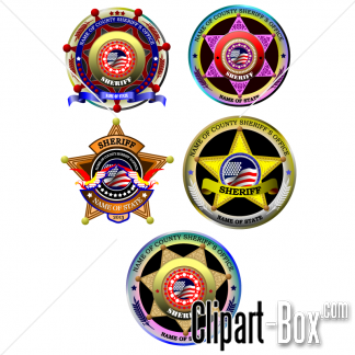 Related Sheriff Logo Cliparts  