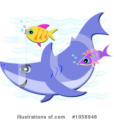 Shark Clipart  1058946 By Bpearth   Royalty Free  Rf  Stock