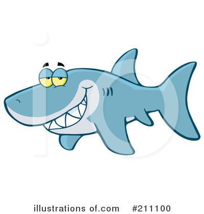 Shark Clipart  211100   Illustration By Hit Toon