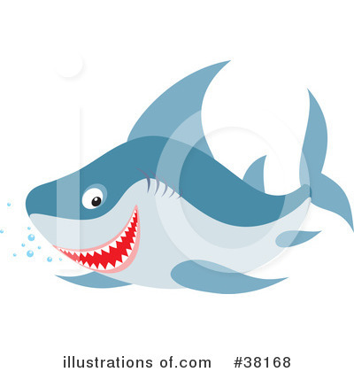 Shark Clipart  38168   Illustration By Alex Bannykh