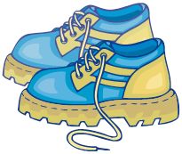 Showing Gallery For Child Putting On Shoes Clipart