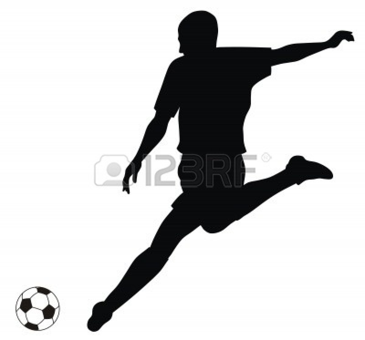 Soccer Player Silhouette   Clipart Panda   Free Clipart Images
