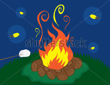 Source File Browse   Parks   Outdoor   Campfire With Fireflies