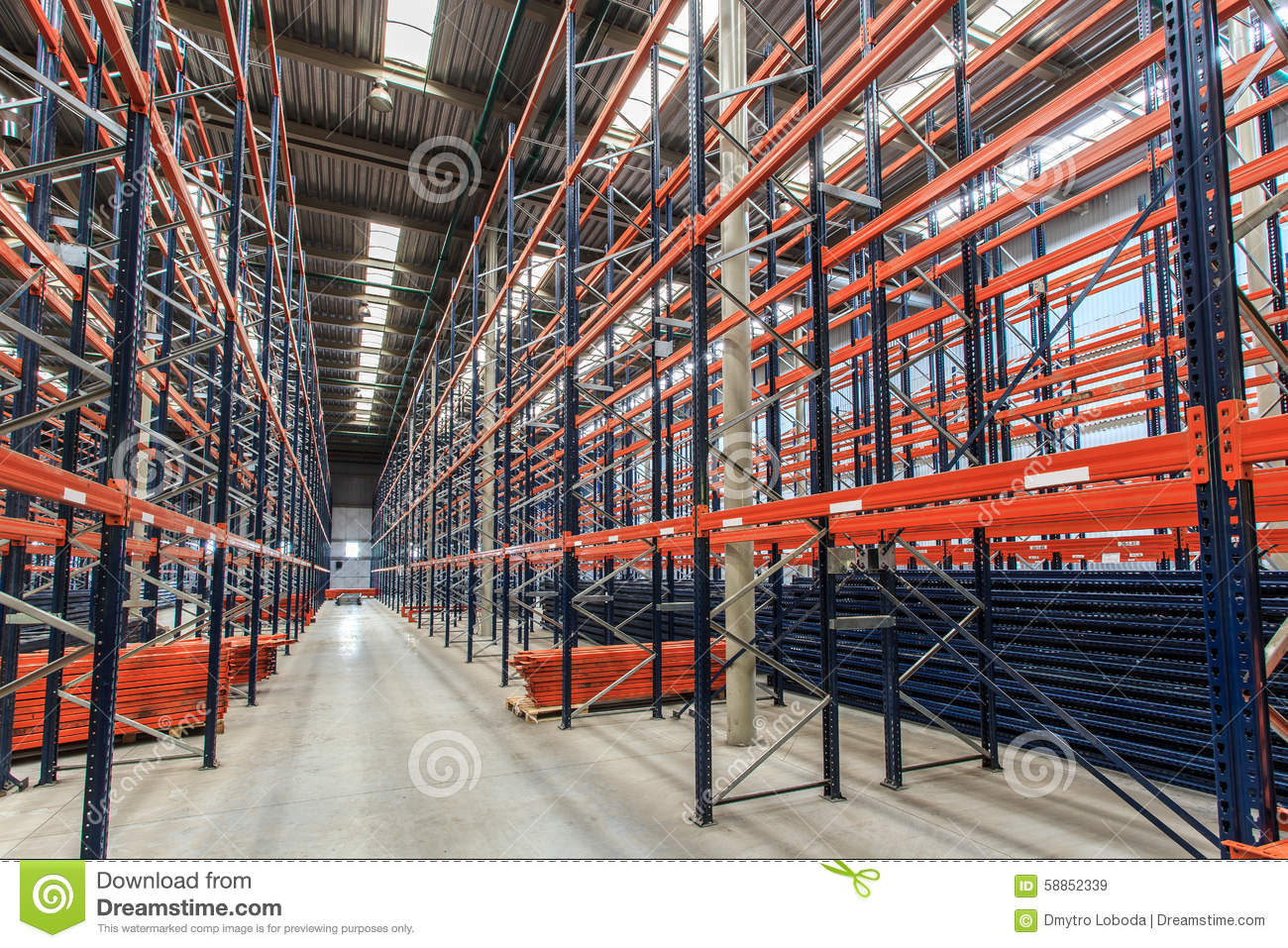 The Warehouse Complex For The Storage Of Consumer Goods 
