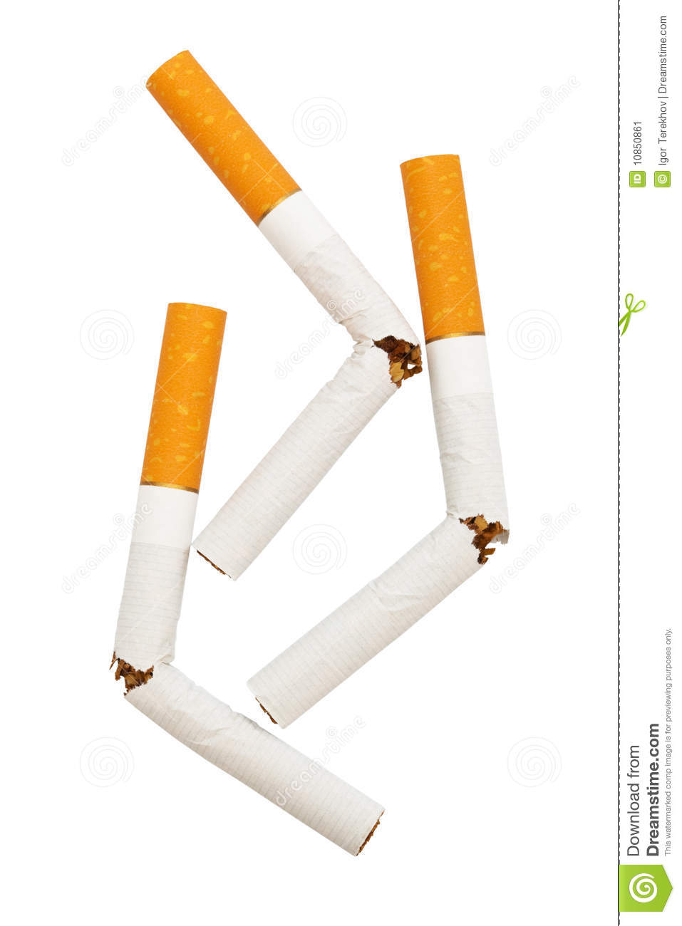 Broken Cigarette