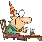 Clip Art Image Gallery   Similar Image  Cartoon Old Man Birthday Cake