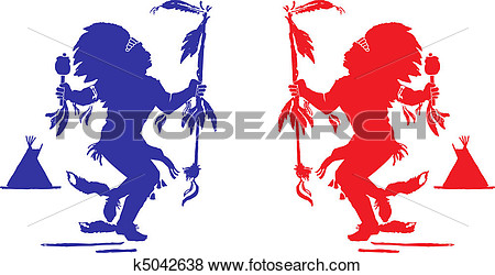 Clip Art   Pow Wow  Fotosearch   Search Clipart Illustration Posters