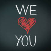 Clip Art The Words Love You