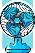 Electric Fan Clipart And Illustrations