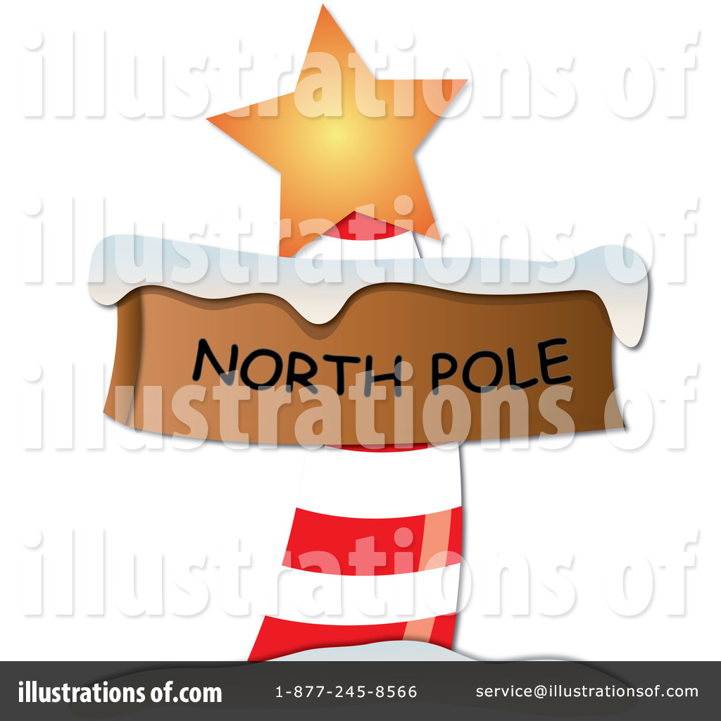 North Pole Clipart Black And White Royalty Free  Rf  North Pole