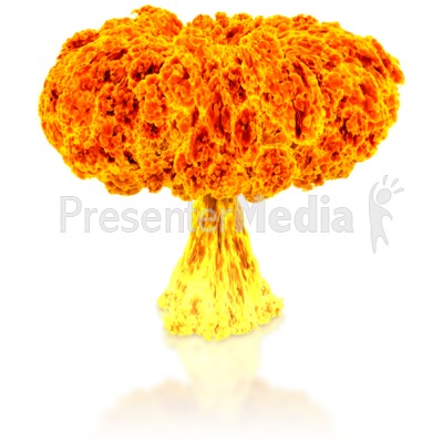 Nuclear Explosion   Science And Technology   Great Clipart For