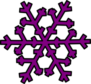 Purple Snowflake Clipart   Clipart Panda   Free Clipart Images