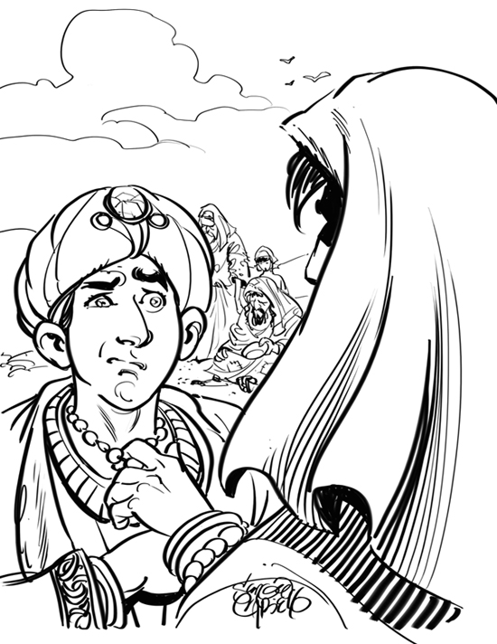 Rich Young Man Coloring Page Rich Young Man Coloring Page