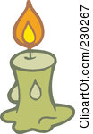 Royalty Free  Rf  Clipart Of Halloween Candles Illustrations Vector