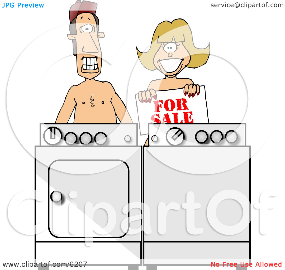 Selling Their Matching Washer And Dryer Clipart Picture 10246207 Jpg
