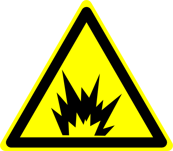 Stock Vector   Hazard Warning Sign With Usb Symbol On A White    