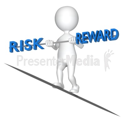 Balancing Risk Reward   Business And Finance   Great Clipart For    
