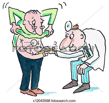   Doctor Diagramming On Patient  Fotosearch   Search Eps Clip Art    