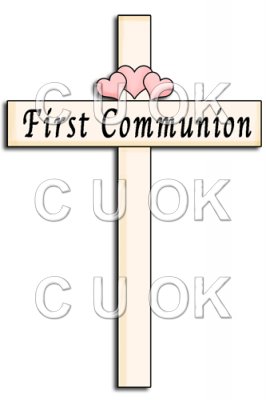 First Communion Cross Clip Art Http   Commercial Use Clip Art Com